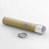 Free Paper Tube with Poster Mockup Free Paper Tube with Poster Mockup