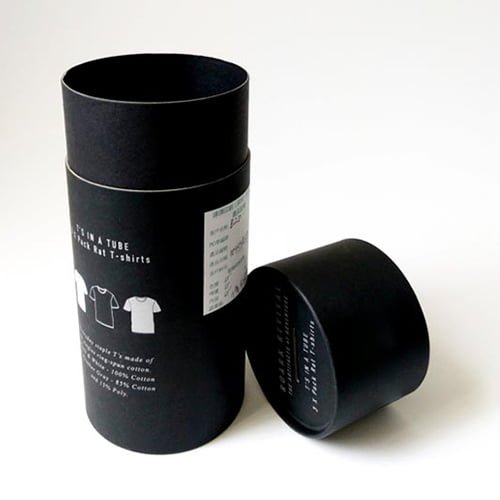 t-shirt-mailing-tube T-Shirt Round Boxes