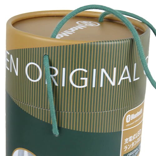 paper tube packaging with rope handle